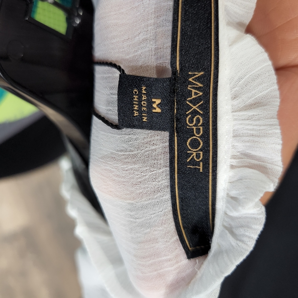 🆕️ MAX SPORT Embroidered Ruffle Dress - Picture 10 of 14